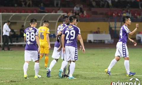 TRỰC TIẾP Hà Nội 4-0 SLNA (Kết thúc): Đội khách không thể kháng cự
