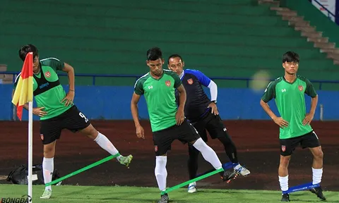 Dùng "bảo bối" dây cao su, U23 Myanmar tự tin đánh bại U23 Việt Nam
