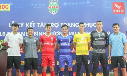 Bình Dương ra mắt áo đấu mới ở V-League 2019