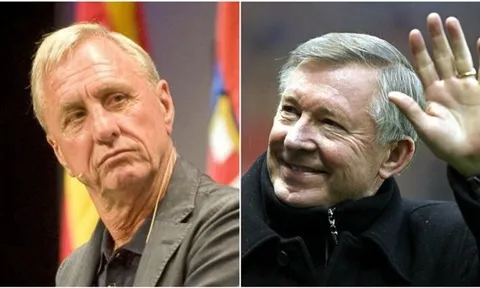Johan Cruyff và Sir Alex: Hai "chiếc bóng" bao trùm lên trận tứ kết Champions League