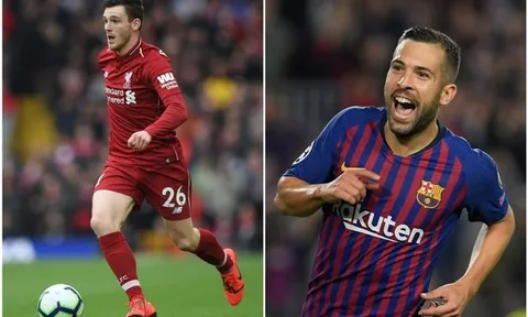 Jordi Alba vs Andy Robertson: Màn so tài của hai hậu vệ trái xuất sắc nhất châu Âu
