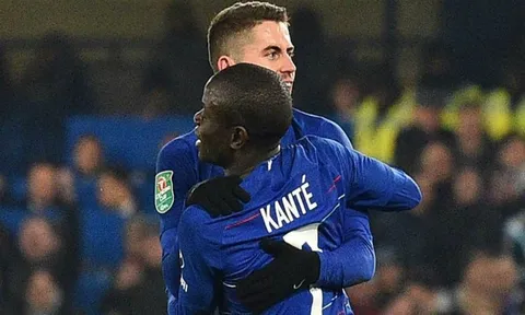Bị Jorginho "cướp" vị trí tại Chelsea, Kante chỉ nói 1 điều