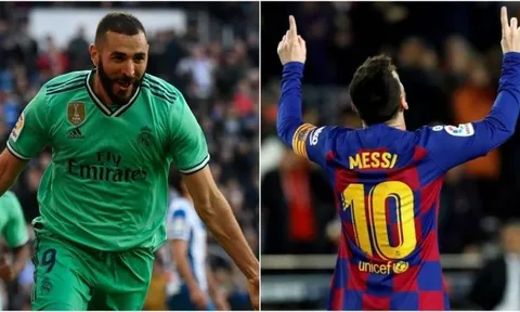 La Liga và đội hình bá đạo nhất lượt đi: Hai họng pháo Benzema - Suarez