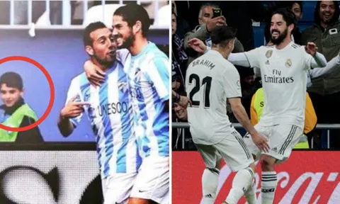 Làm điều đặc biệt cùng thần tượng, "Fan cuồng" Isco có màn ra mắt khó quên