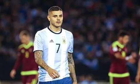 Làm loạn tại Inter, Icardi không được triệu tập lên ĐT Argentina