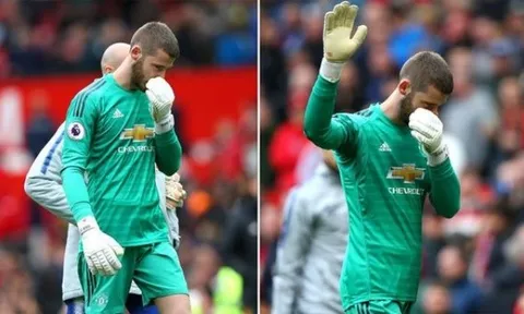 Liên tục mắc sai lầm, De Gea có hành động đặc biệt tới CĐV Man Utd