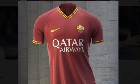 Lộ diện trang phục của AS Roma trong mùa giải 2019 – 2020