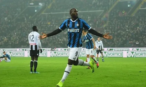 Lukaku lập cú đúp, Inter Milan nhẹ nhàng đánh bại Udinese