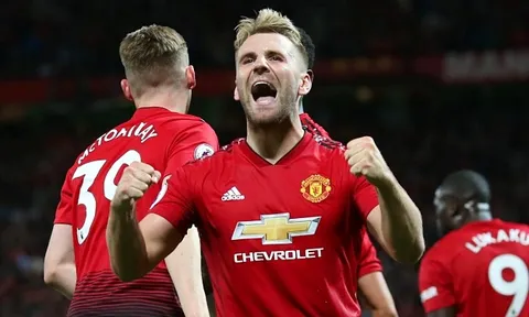 Luke Shaw đang khiến các đồng đội ở Man Utd phải "hổ thẹn"