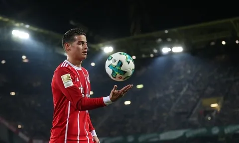 Lý giải nguyên nhân tại sao James Rodriguez chia tay Bayern?