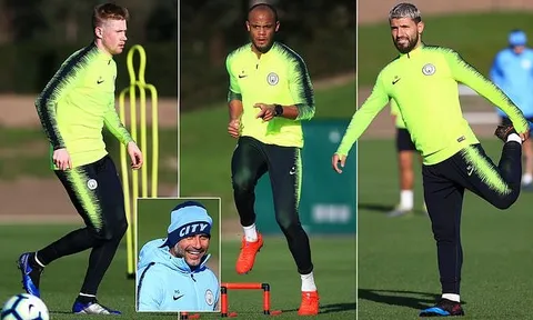 Man City đón 2 viện binh khủng trở lại sân tập