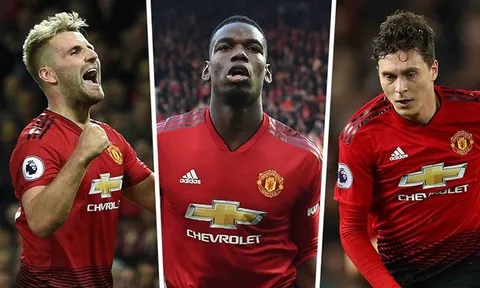 Man United và 3 ngôi sao xuất sắc nhất mùa giải 2018/2019