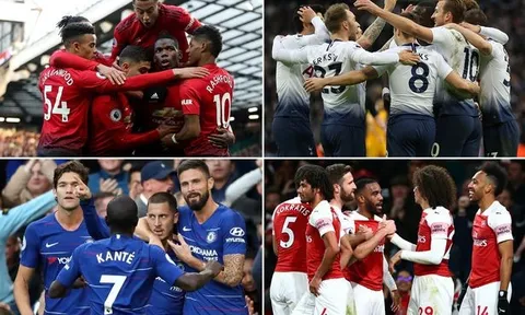 Man Utd, Arsenal thất bại ảnh hưởng thế nào tới cuộc chiến Top 4 Premier League?