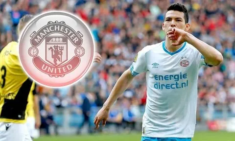 M.U chi 30 triệu bảng, 'số 7 hoàn hảo' hỏi Chicharito việc đến Old Trafford