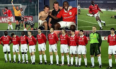 Man Utd tạo nên cuộc lội ngược dòng vĩ đại 'phép màu Turin' 20 năm trước