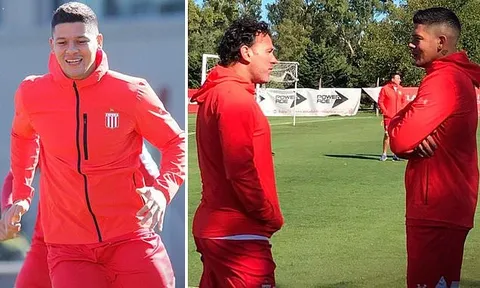 Marcos Rojo sang CLB khác tập luyện dù vẫn là người của Man Utd