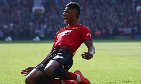 ĐHTB vòng 32 EPL: Marcus Rashford, Bernardo Silva dẫn đầu