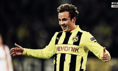 Mario Gotze đã từng chơi hay thế này