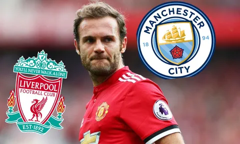 NÓNG: Mata chốt khả năng rời M.U đến Man City và Liverpool