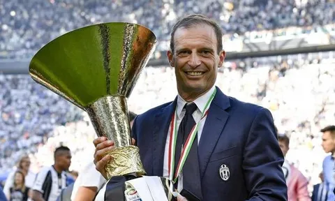 Max Allegri đặt mục tiêu mùa tới khiến Juventini ngán ngẩm