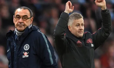 Chelsea đấu MU: Solskjaer phán xử Sarri