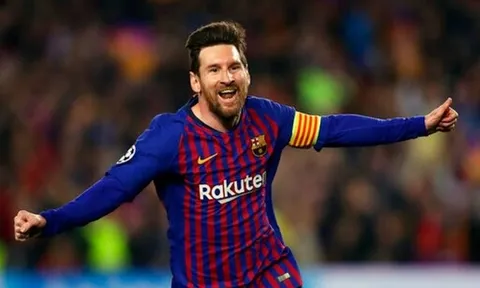 Thêm một cột mốc nữa trong lịch sử Barcelona đang chờ đợi Messi