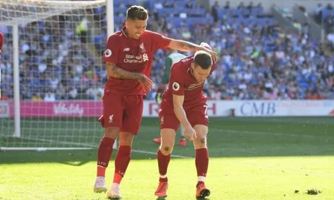 SỐC: Van Dijk là nguyên nhân Milner ăn mừng chống gậy thách thức