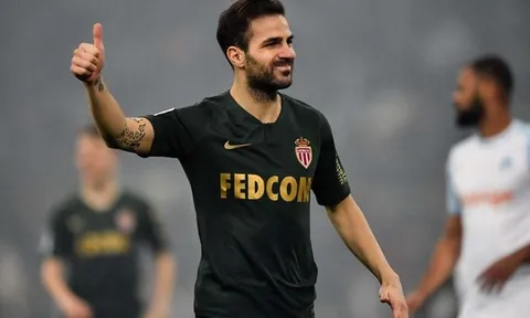 "Món quà" Fabregas dành cho Monaco