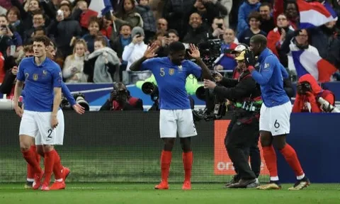 Được M.U xem mắt, 'kẻ bị Barca hắt hủi' ghi bàn rồi nhảy múa với Pogba