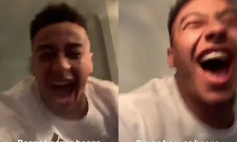 M.U thắng trận: Martial quỳ gối, Sanchez ăn mừng với cún, Lingard la hét thất thanh