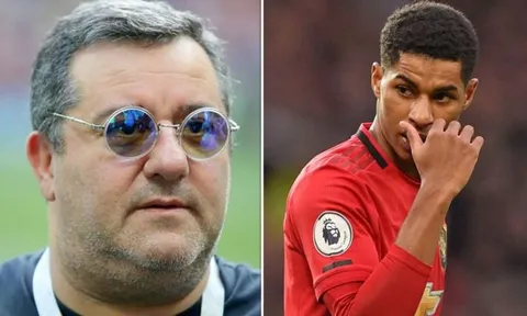 Nếu Rashford nghỉ dài hạn, chuyện không lạ với Raiola