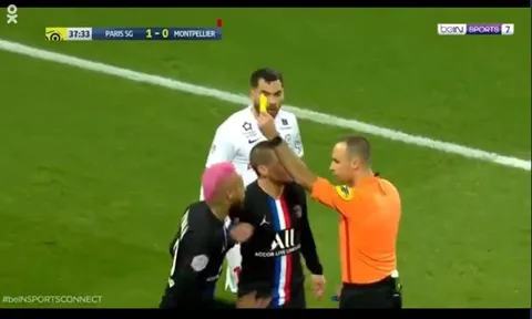 Neymar nhận hình phạt đắng nghét từ trọng tài vì hành động "sỉ nhục" đối thủ