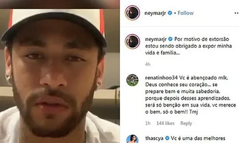 Neymar khóc nức nở trước cáo buộc hiếp dâm