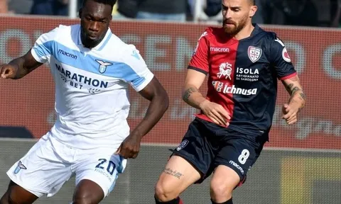 Nghẹt thở vượt qua Cagliari, Lazio tiến gần đến vé dự Europa League