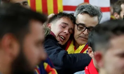 Những giọt lệ xứ Catalan trong đêm điên rồ ở Anfield
