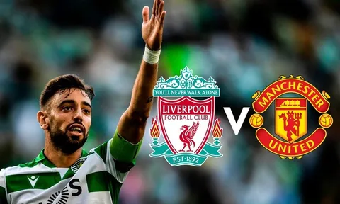 Bruno Fernandes dự khán trận Liverpool - MU, ra mắt sau đó 3 ngày