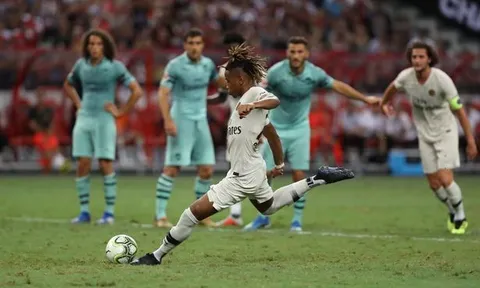 Arsenal hân hoan vì 'kẻ bất mãn' PSG chơi được 5 vị trí khác nhau