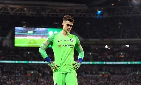 NÓNG! Phản ứng đầu tiên của Kepa sau khi bị Chelsea phạt