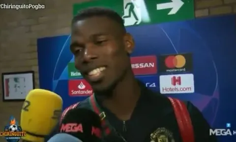 NÓNG: Thua Barca, Pogba mỉm cười phản hồi câu hỏi gia nhập Real