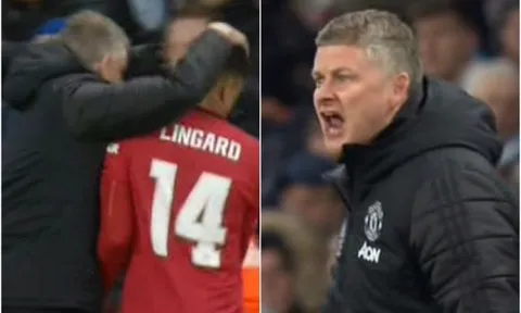 'Sấy' Lingard cực sốc ngay trên sân, Solskjaer nói thẳng lí do