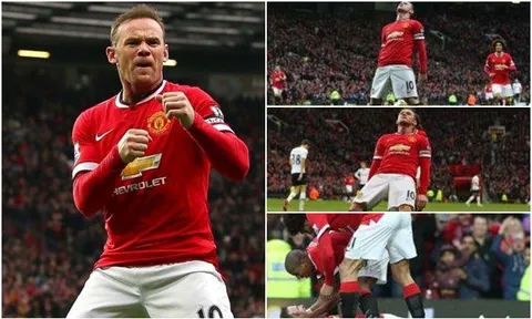 Rooney tiết lộ điều thú vị ở màn ăn mừng "boxing" năm 2015