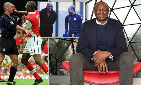 Patrick Vieira nói thẳng về tin đồn dẫn dắt Arsenal