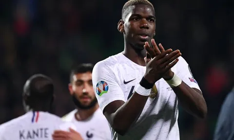 Pogba kiến tạo 'thần sầu', tuyển Pháp nhẹ nhàng hủy diệt Moldova