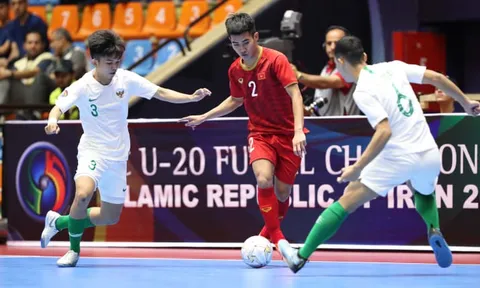 Ngược dòng bất thành, U20 Việt Nam dừng chân ở Tứ kết giải U20 Futsal châu Á