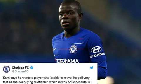 Đây! Rõ lý do then chốt khiến Sarri "phũ phàng" với Kante