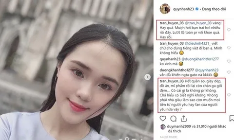 Bạn gái Duy Mạnh bị chê 'nhà giàu còn muốn moi tiền người yêu và fan'