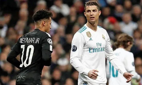 Rảnh rỗi vào khách sạn, Neymar bỗng thành "người đồng cảnh ngộ" với Ronaldo