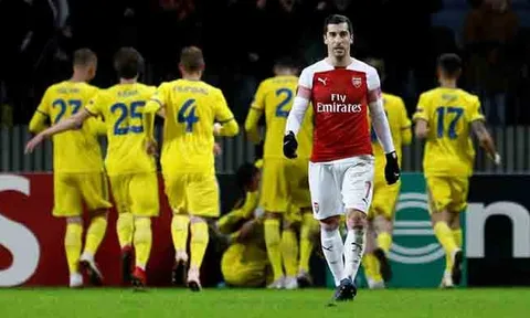 Cựu sao Arsenal không hài lòng về 2 cái tên trong trận gặp Borisov
