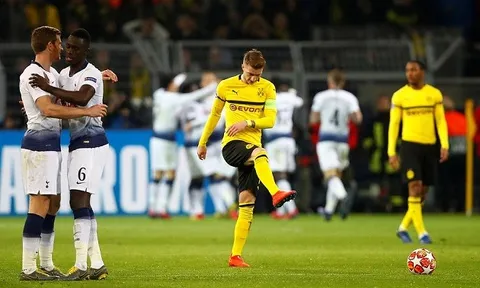 Reus cao điểm nhất để làm gì khi Dortmund bị loại mà không có nỗi bàn thắng?