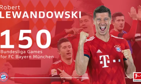 Robert Lewandowski: "Đại bàng trắng" sải cánh tại Bundesliga